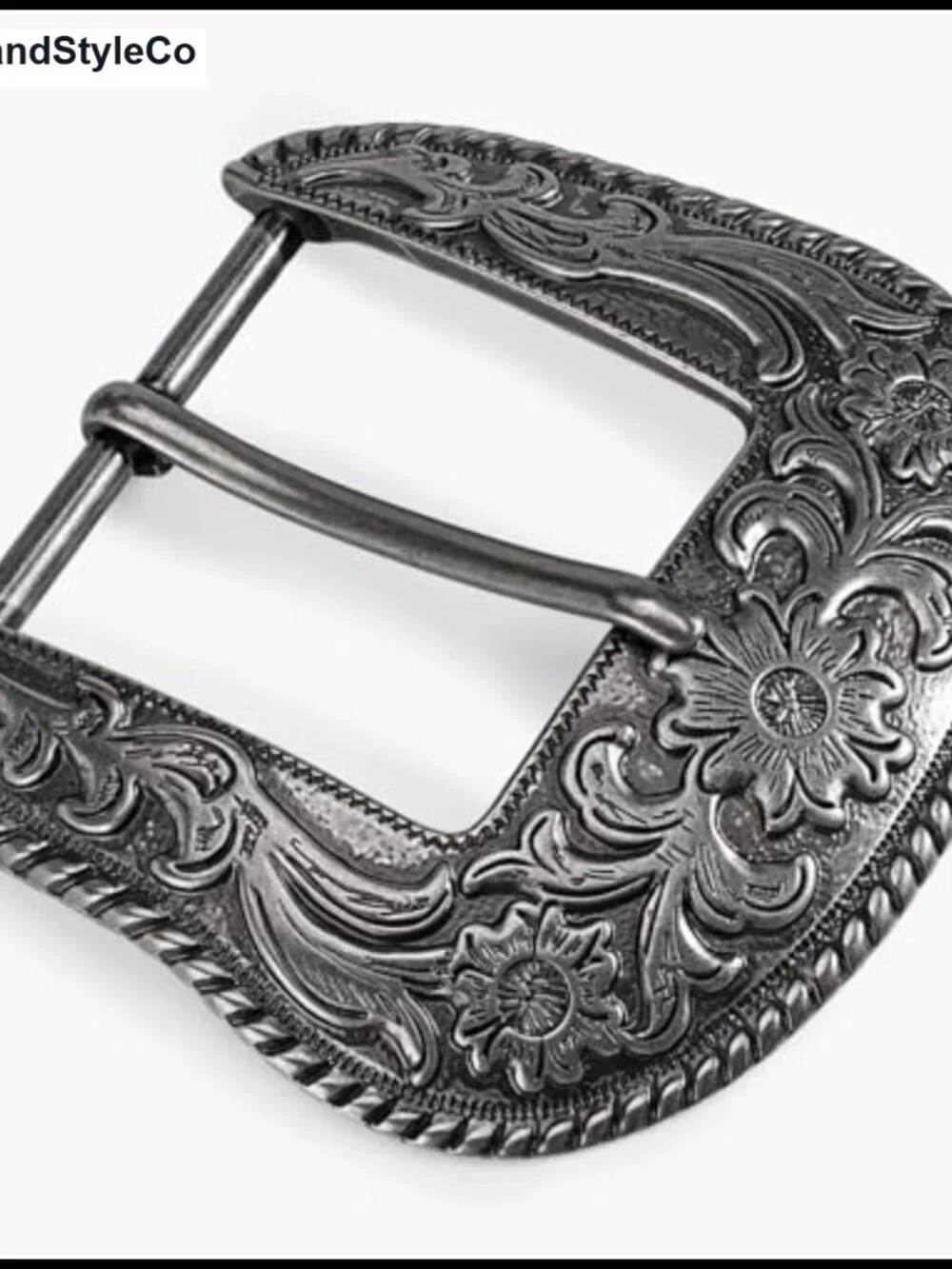 Western Belt Buckle 1.5 Inch Retro Cowboy Replacement Alloy